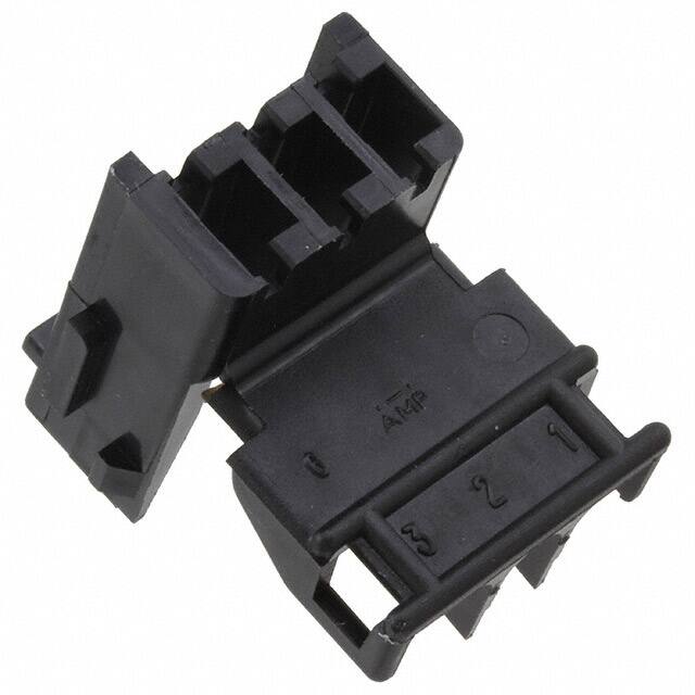 142681 CONN RCPT HSG 0.197 3POS BLACK