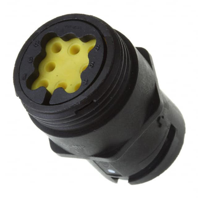 1445826-1 CONN RCPT HSNG MALE 8POS INLINE