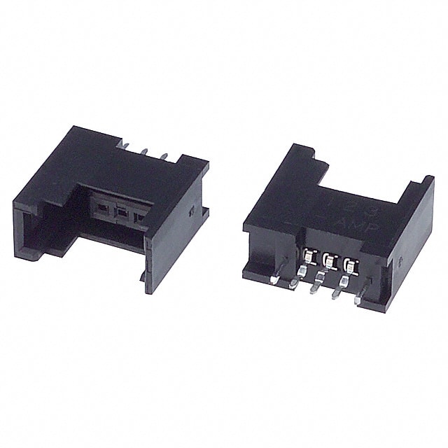 1473565-3 CONN HDR 3POS 0.079 GOLD PCB