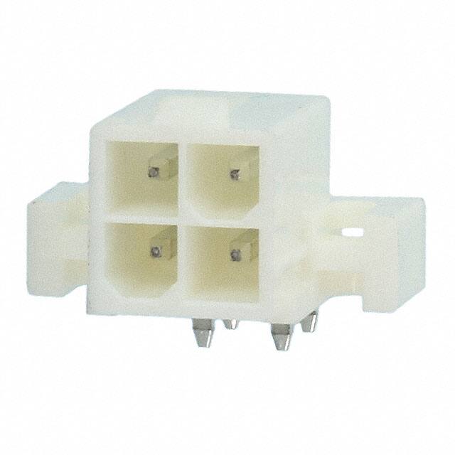 1586044-4 CONN HEADER R/A 4POS 4.2MM