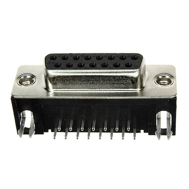 1734355-1 CONN D-SUB RCPT 15POS R/A SLDR
