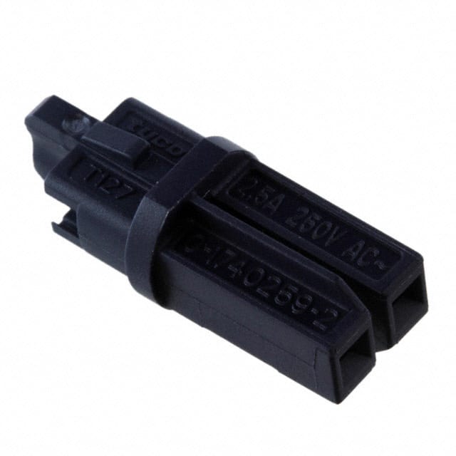 1740259-2 CONN SSL PLUG HSG 2POS CRIMP
