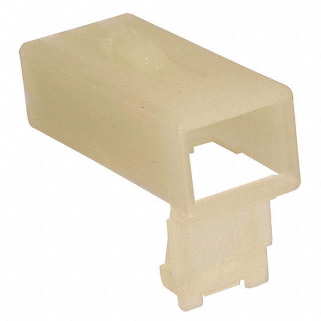 174090-1 CONN RCPT HSG 0.25 1POS NATURAL