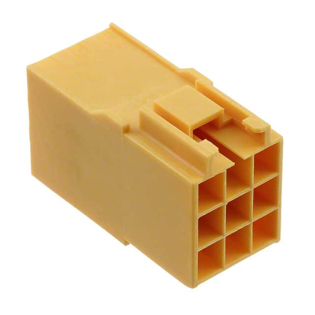 176287-4 CONN RCPT HSG 9POS 3.96MM
