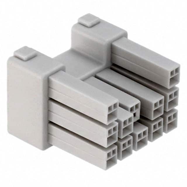 176762-1 CONN PLUG HSG 12POS 3.96MM