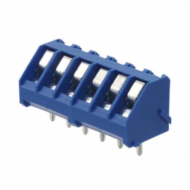 1776252-6 TERM BLOCK 6POS 45DEG 5MM PCB