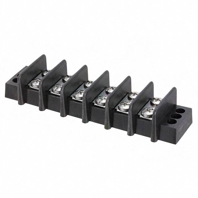 1776544-6 CONN BARRIER STRIP 6CIRC 0.563"