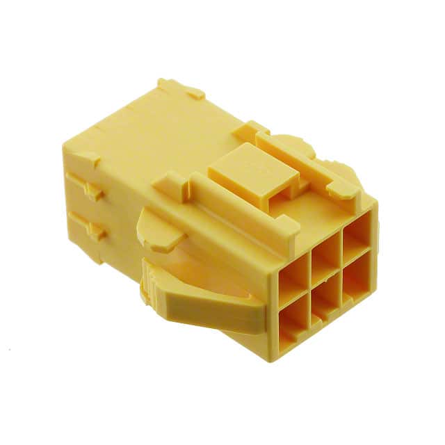 177909-4 CONN RCPT HSG 6POS 3.96MM