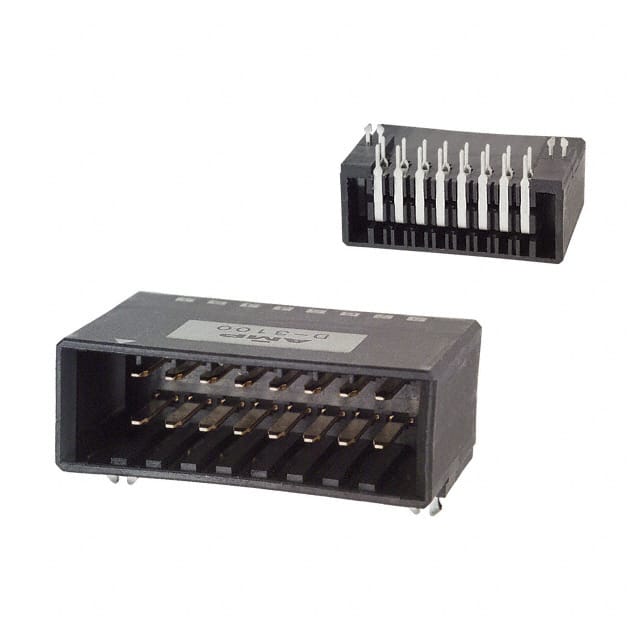 178307-3 CONN HEADER R/A 16POS 3.81MM
