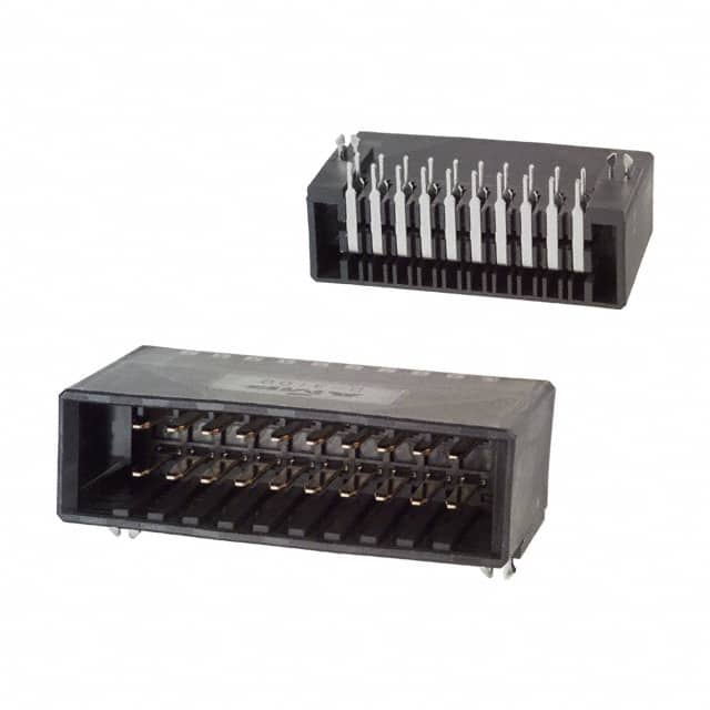 178308-2 CONN HEADER R/A 20POS 3.81MM