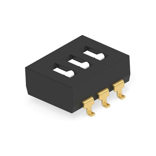 1825059-7 SWITCH DIP SPST FLUSH 3POS SMD