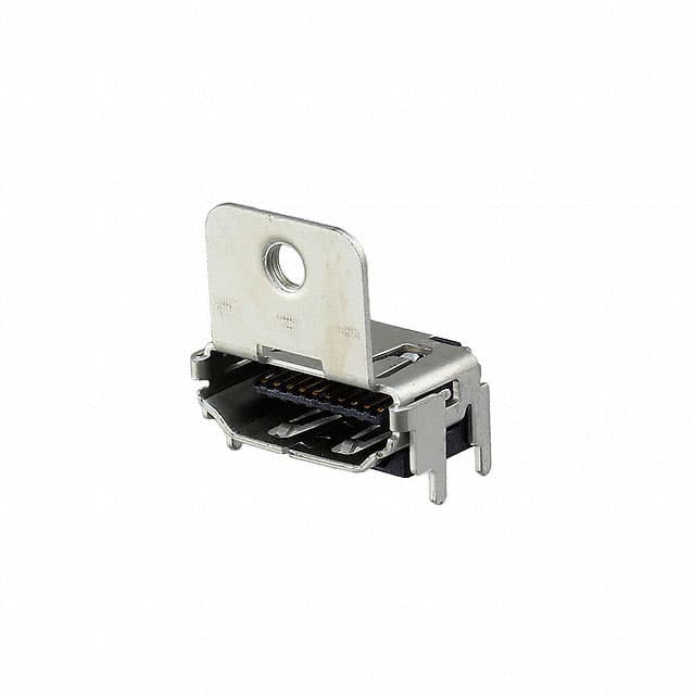 1903015-3 CONN RCPT HDMI 19POS PNL MNT R/A