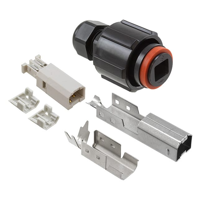 1954640-1 CONN PLUG USB2.0 TYPEB 4POS SLD