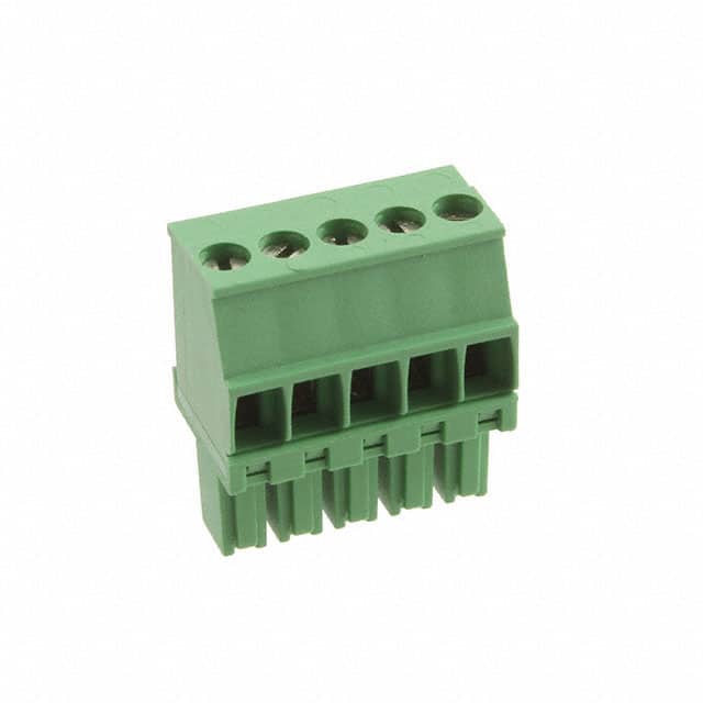 1986370-5 TERM BLOCK PLUG 5POS 90DEG 3.5MM