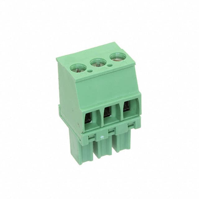 1986375-3 TERM BLOCK PLUG 3POS 3.81MM