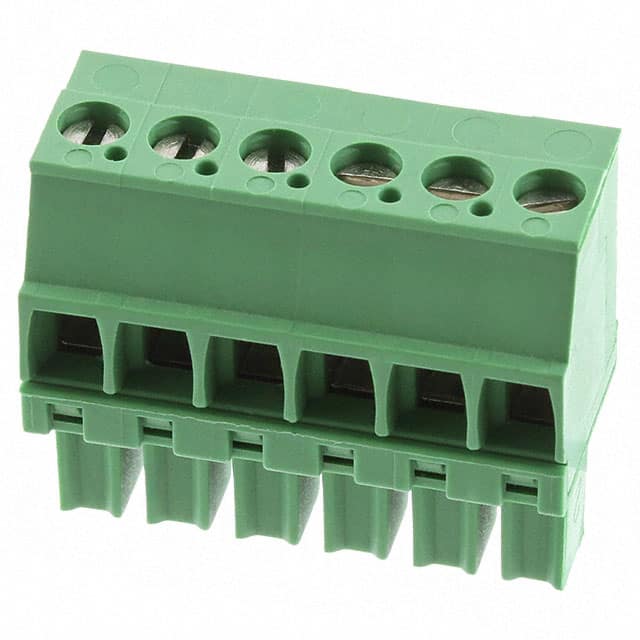 1986375-6 TERM BLOCK PLUG 6POS 3.81MM
