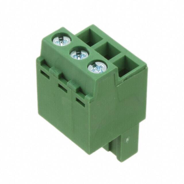 1986484-3 TERM BLOCK PLUG 3POS STR 5.08MM