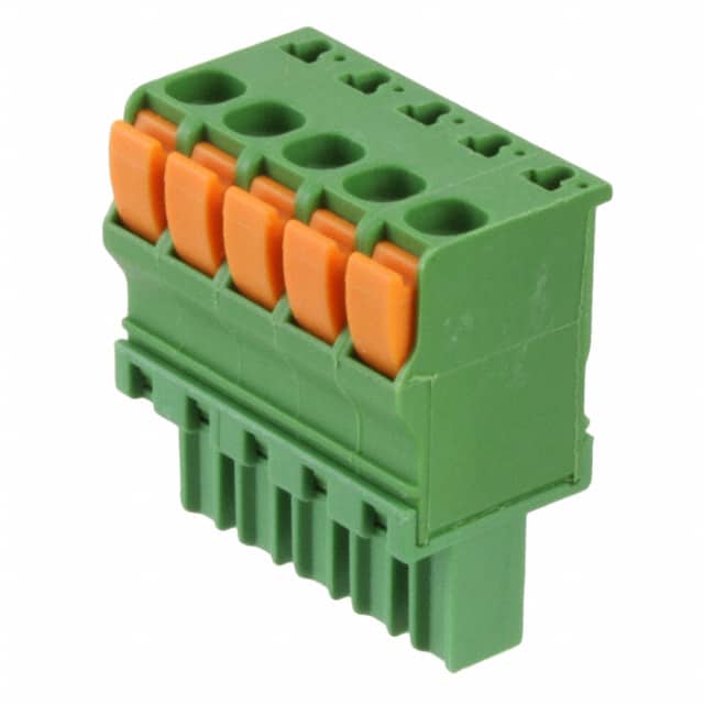 1986722-5 TERM BLOCK PLUG 5POS STR 3.81MM