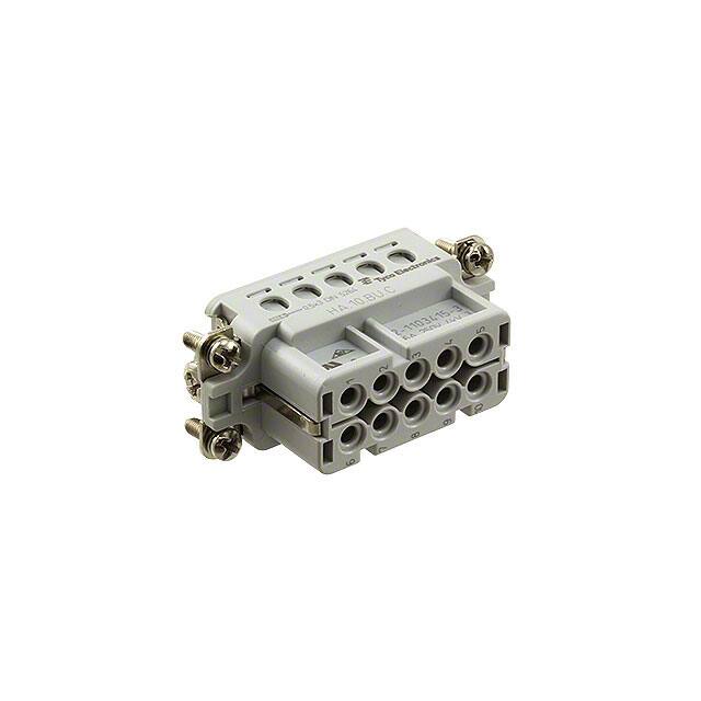2-1103415-3 INSERT FEMALE 10POS+1GND CRIMP