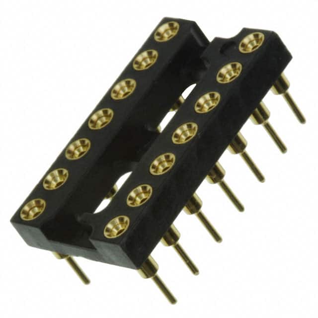 2-1437537-1 CONN IC DIP SOCKET 14POS GOLD