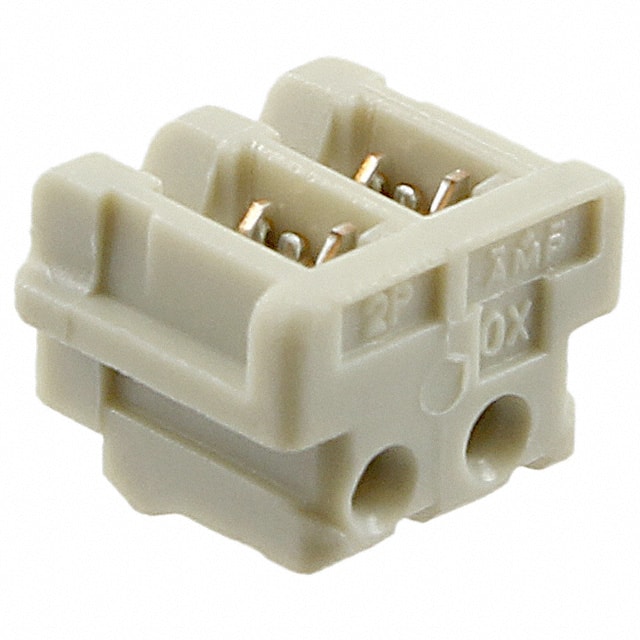 2-179694-2 CONN RCPT 2POS IDC 24AWG TIN