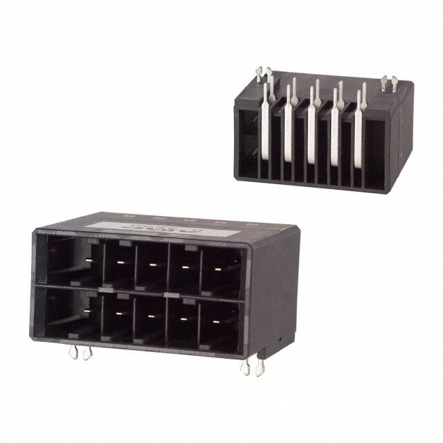 2-316080-3 CONN HEADER R/A 10POS 5.08MM