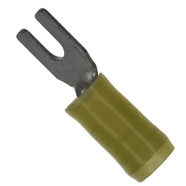 2-326859-1 CONN SPADE TERM 10-12AWG #6 YEL