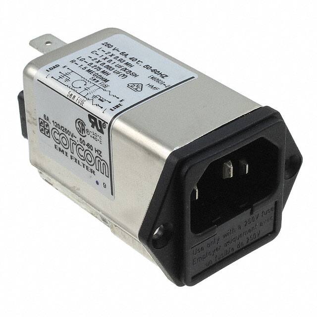 2-6609115-6 PWR ENT MOD RCPT IEC320-C14 PNL