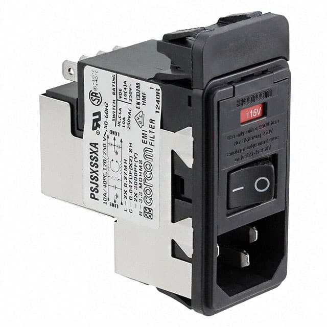 2-6609946-7 PWR ENT MOD RCPT IEC320-C14 PNL