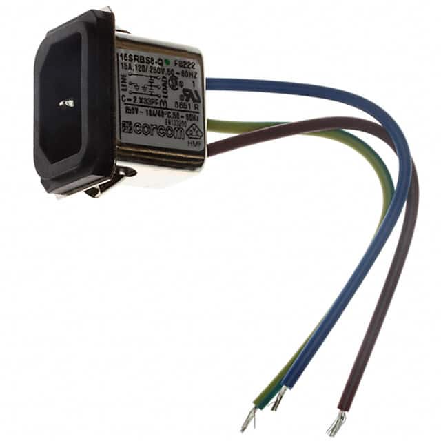 2-6609987-8 PWR ENT RCPT IEC320-C14 PNL WIRE