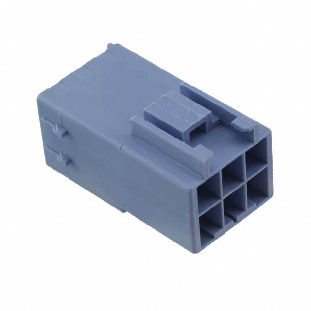2005253-6 CONN RCPT HSG 6POS 3.96MM