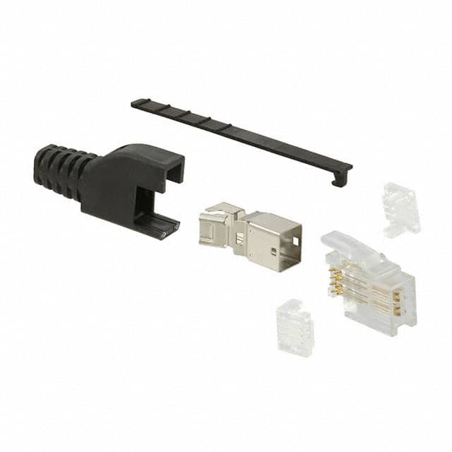 2007312-1 CONN MOD PLUG 8P8C SHIELDED