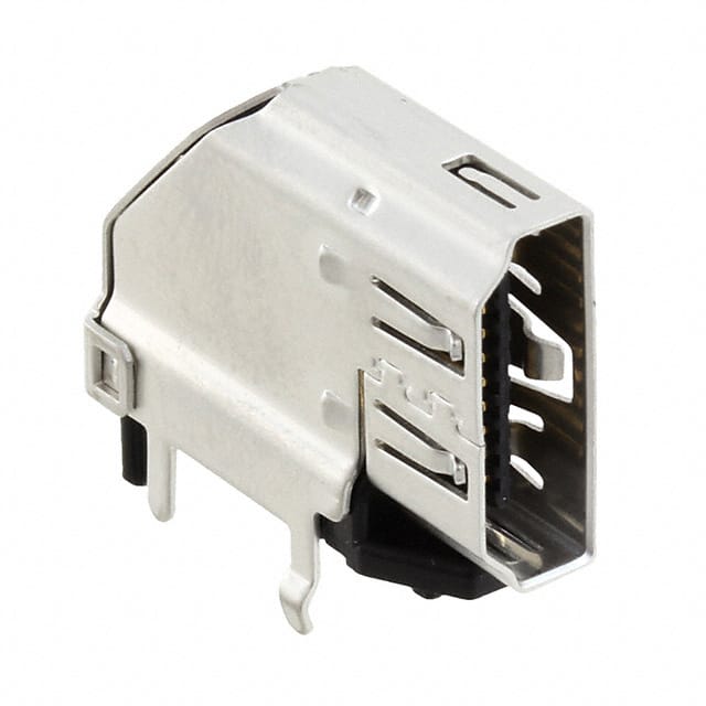 2007435-3 CONN RCPT HDMI 19POS PCB R/A