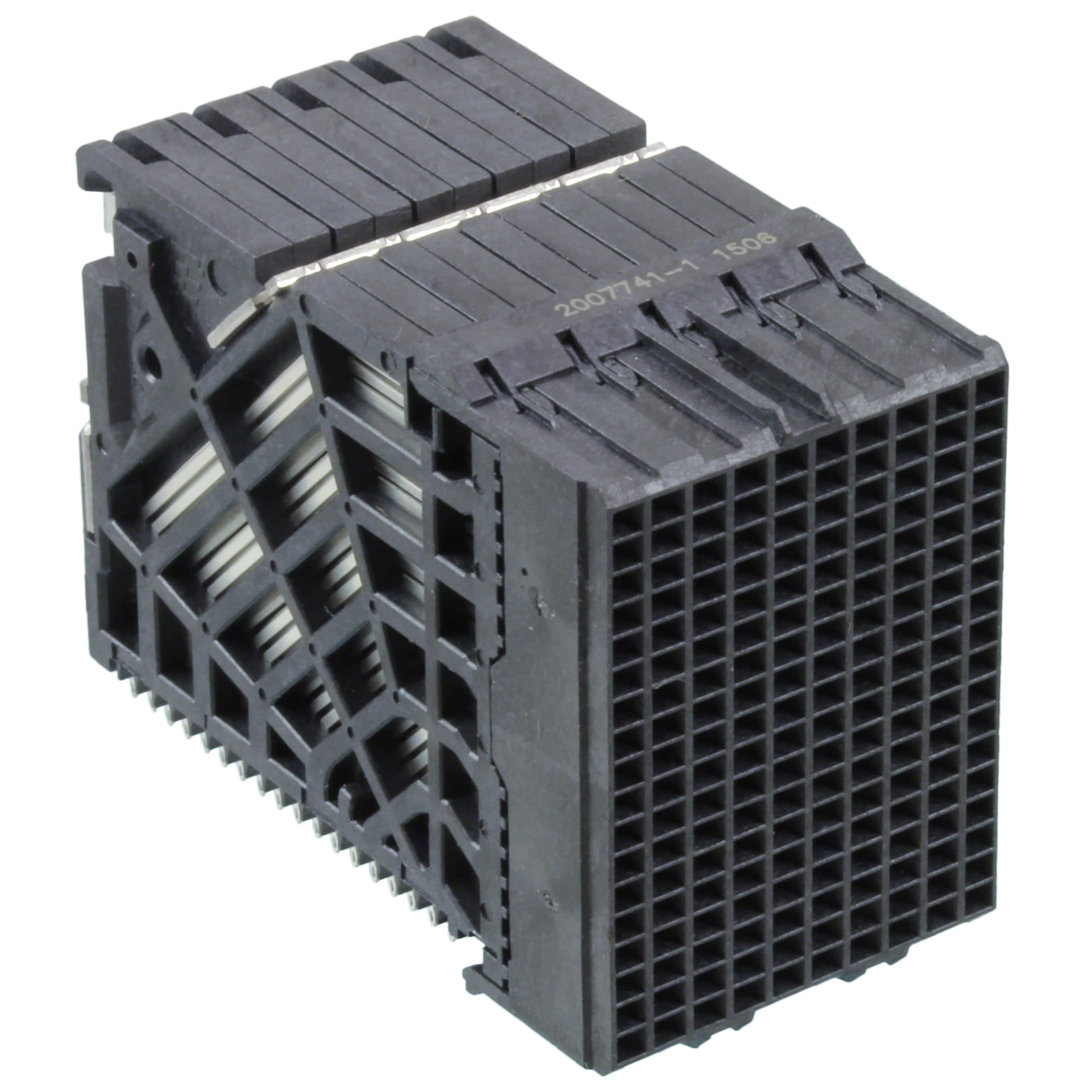 2007741-1 CONN RCPT IMPACT 180POS EDGE MNT