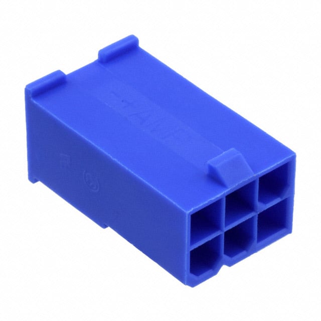 2029096-6 CONN PLUG HSG 6POS 4.20MM