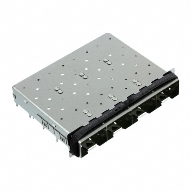 2057353-1 CONN SFP+ CAGE 1X4 PRESS-FIT R/A