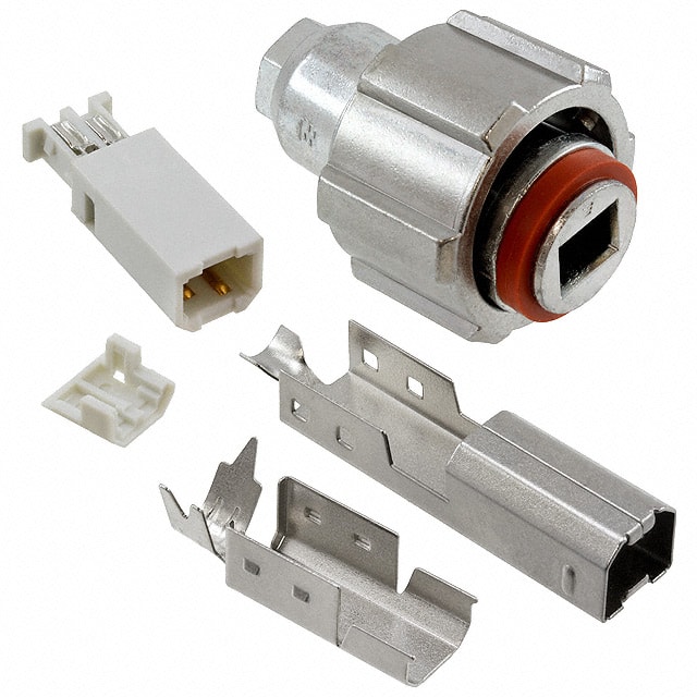 2058363-1 CONN PLUG USB2.0 TYPEB 4POS SLD