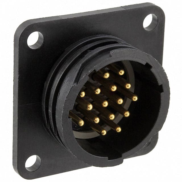 206404-1 CONN RCPT MALE 16POS SOLDER CUP