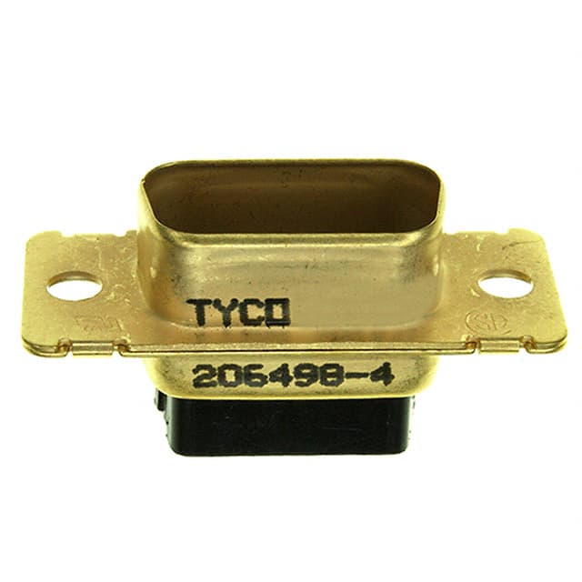 206498-4 CONN D-SUB HD HOUSING PLUG 15POS
