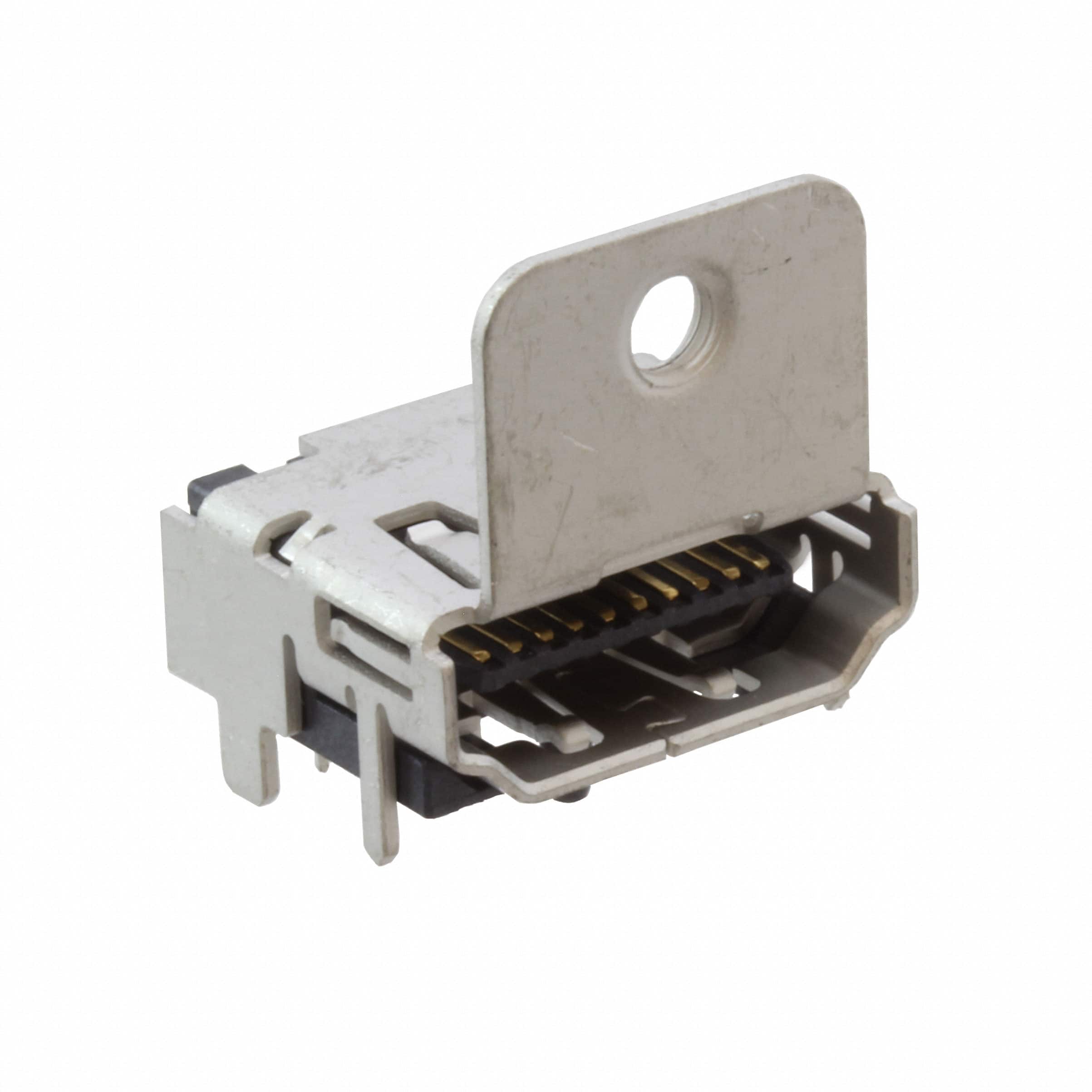 2069485-1 CONN RCPT HDMI 19POS PCB R/A