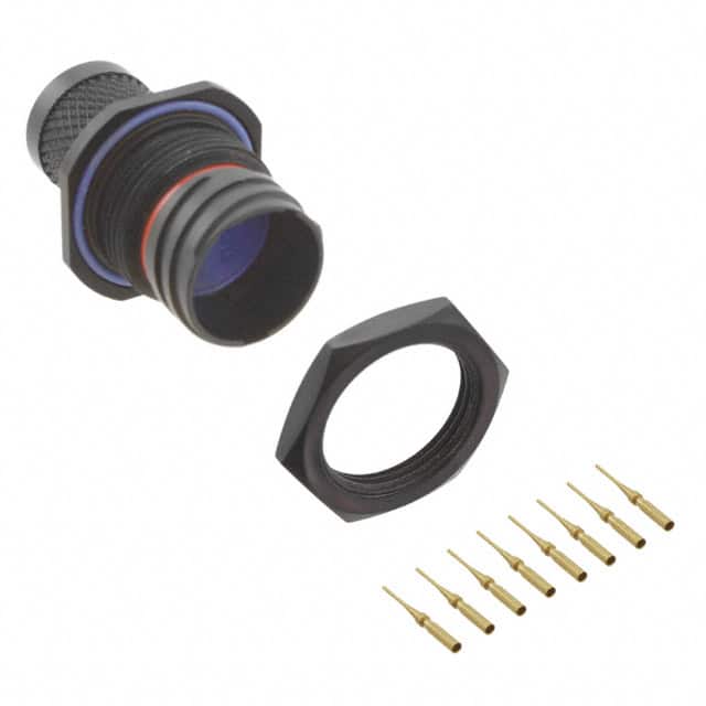 2102352-2 CONN RCPT MALE 8POS GOLD SOLDER