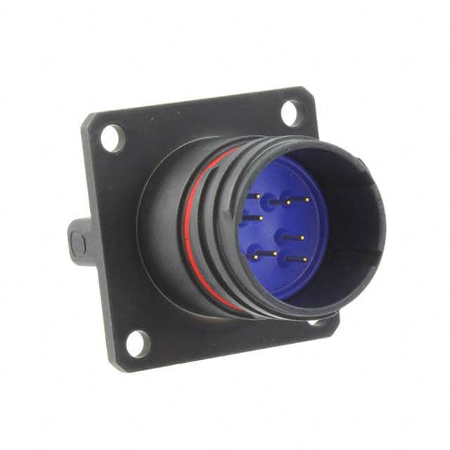 2102453-2 CONN RCPT MALE 8POS GOLD SOLDER