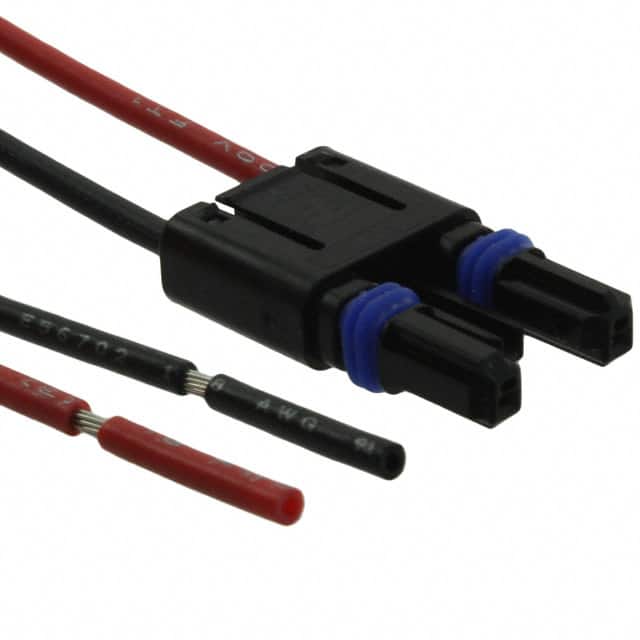 2106378-2 CONN PLUG CABLE ASSY 2POS 18AWG