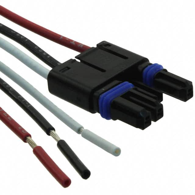 2106378-3 CONN PLUG CABLE ASSY 3POS 18AWG