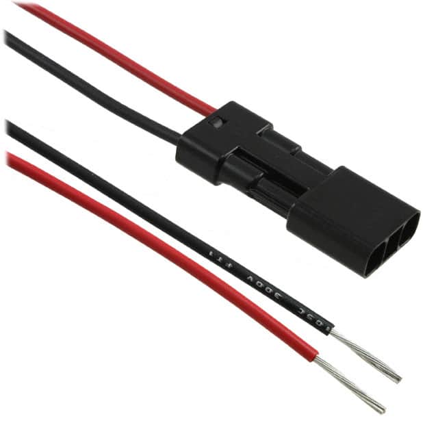 2106391-2 CONN RCPT CABLE ASSY 2POS 18AWG