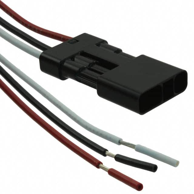 2106391-3 CONN RCPT CABLE ASSY 3POS 18AWG