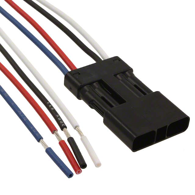 2106391-4 CONN RCPT CABLE ASSY 4POS 18AWG