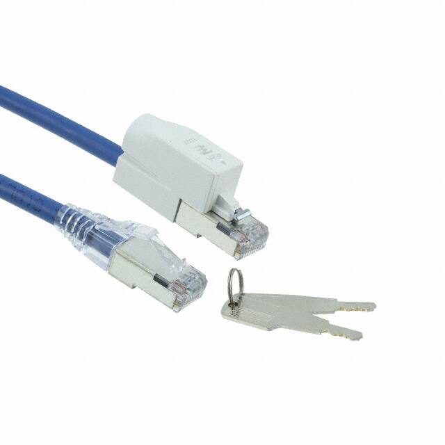 2111236-1 CABLE MOD 8P8C PLUG TO PLUG 1'