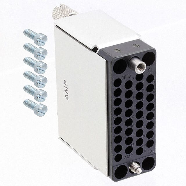 213300-2 CONN 34POS BLACK PNL MNT