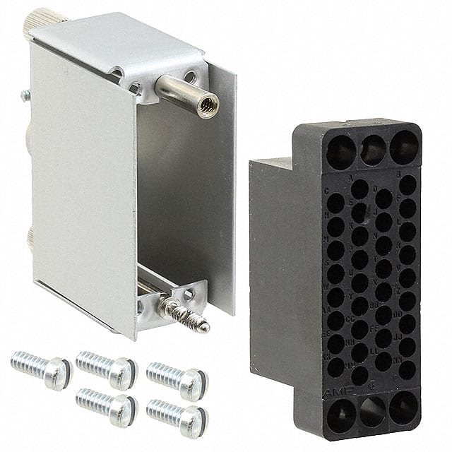 213931-3 CONN 34POS BLACK IN-LINE